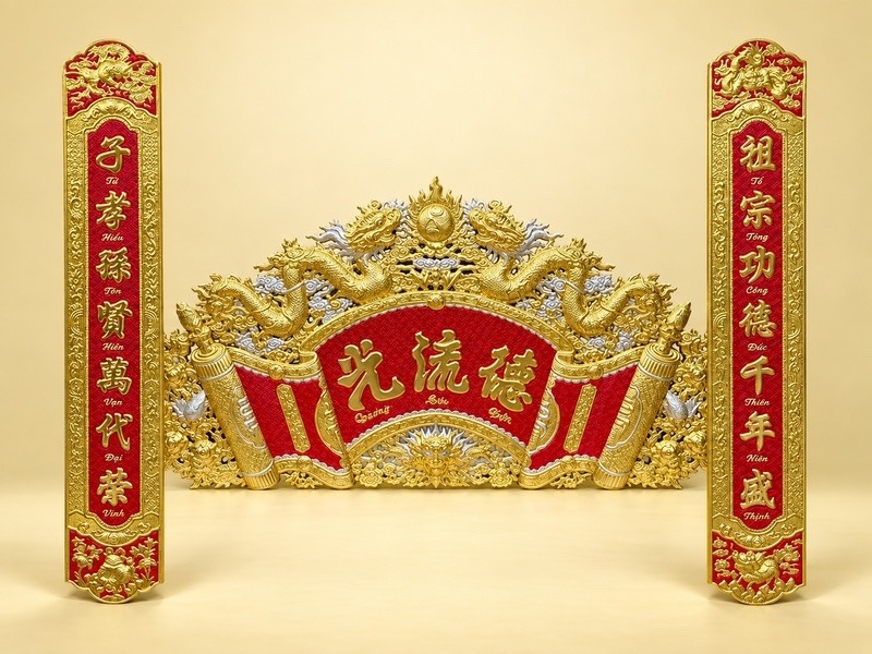 Cuốn thư câu đối