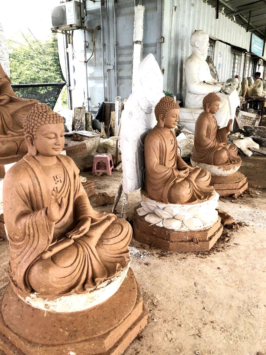 Đúc Tượng Phật Và Thi Công Dát Vàng Toàn Bộ Đồ Thờ Tại Chùa – Hải Phòng - Ảnh chi tiết 2