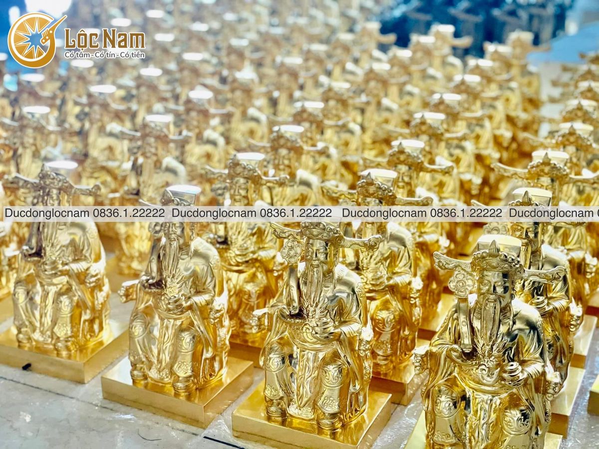 Đúc Tượng Thần Tài Bằng Đồng Số Lượng Lớn Tại Khu Du Lịch Đà Nẵng - Ảnh chi tiết 3