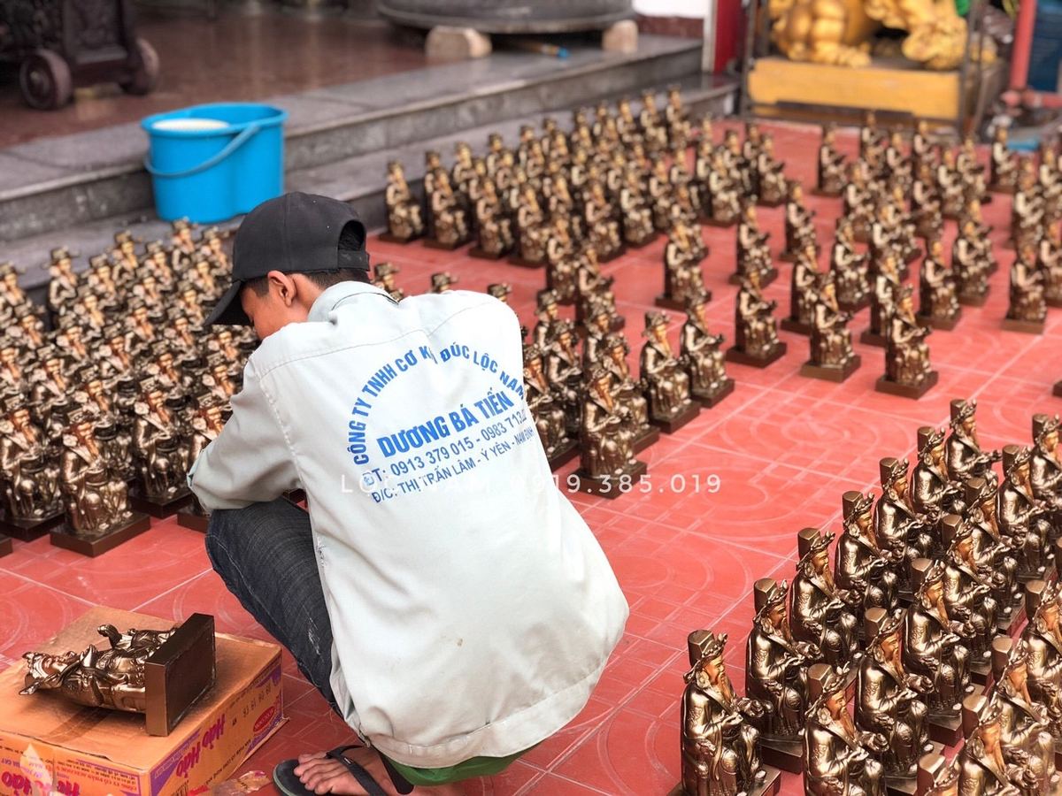 Đúc Tượng Thần Tài Bằng Đồng Số Lượng Lớn Tại Khu Du Lịch Đà Nẵng - Ảnh chi tiết 13