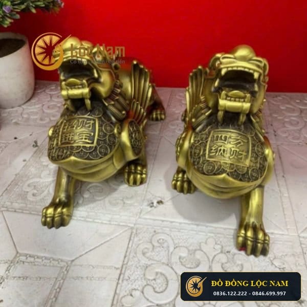 Tỳ Hưu Phong Thuỷ Bằng Đồng Nặng 6kg