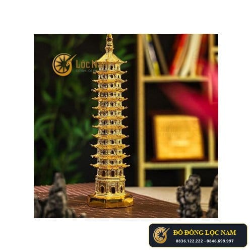 Tháp Văn Xương 13 Tầng Bằng Đồng 27,5cm