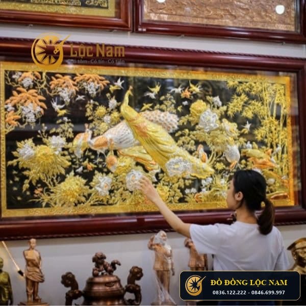 Tranh ngọc đường phú quý