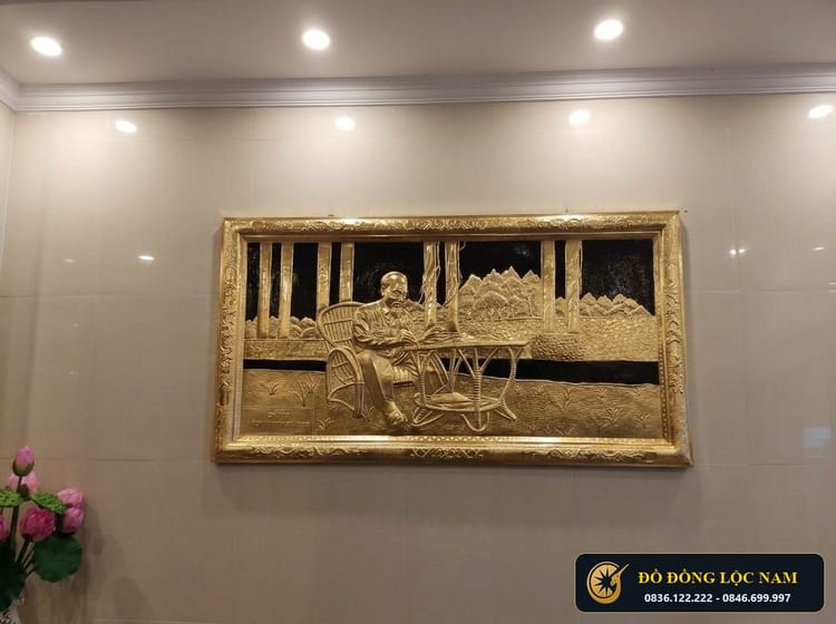 Tranh Danh Nhân Bằng Đồng