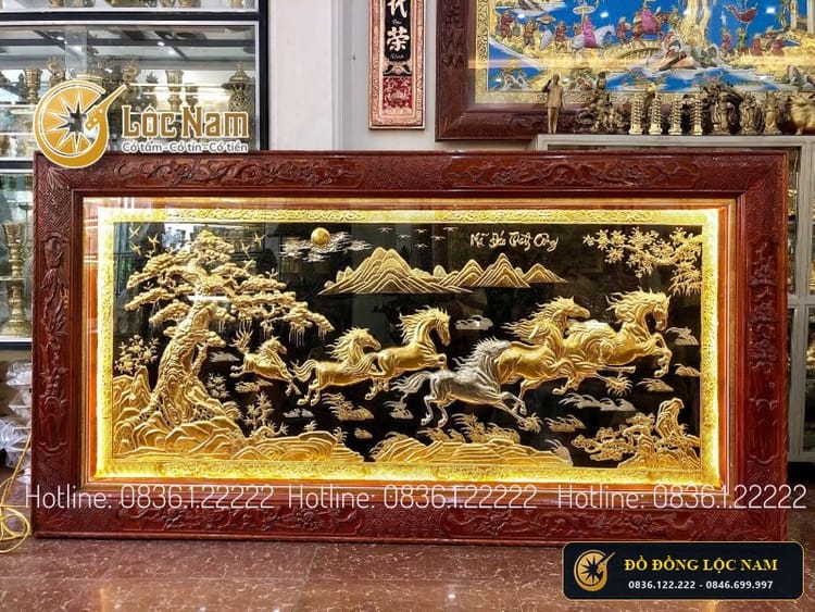 Tranh Bát Mã - Mã Đáo Thành Công