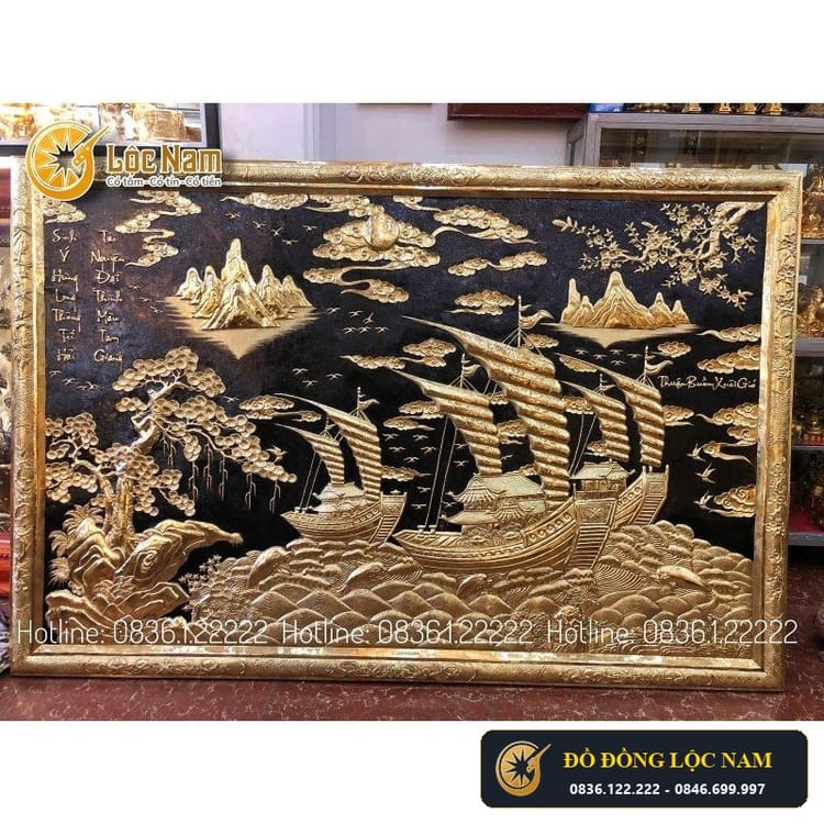 Tranh Thuận Buồm Xuôi Gió