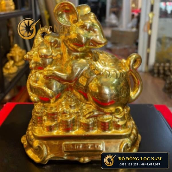 Tượng Chuột Bằng Đồng Đẹp