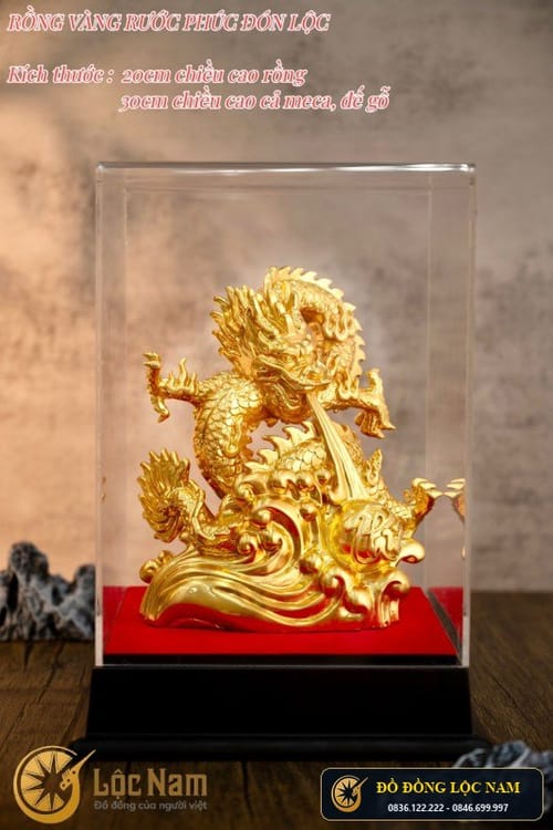 Rồng vàng rước phúc đón lộc Hàng HOT
