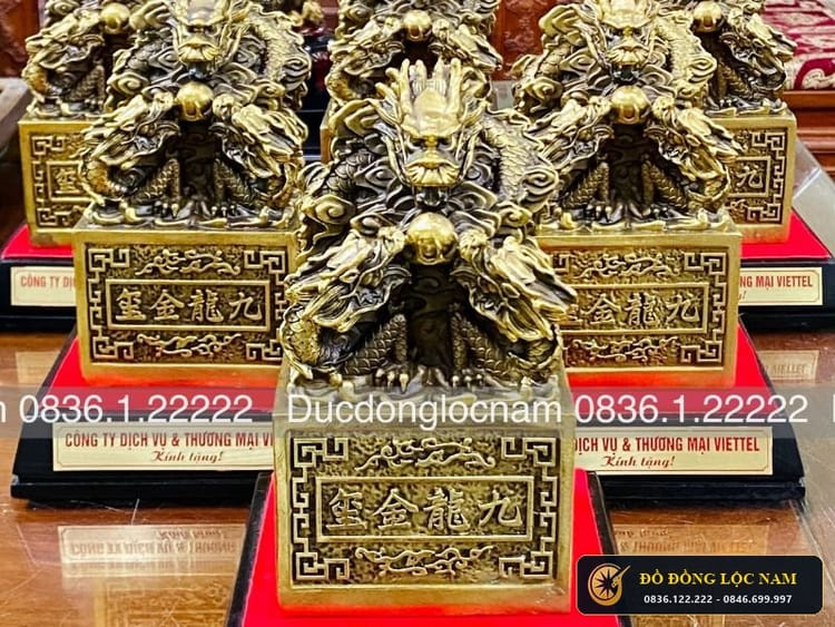 Ấn Rồng Bằng Đồng Phong Thủy