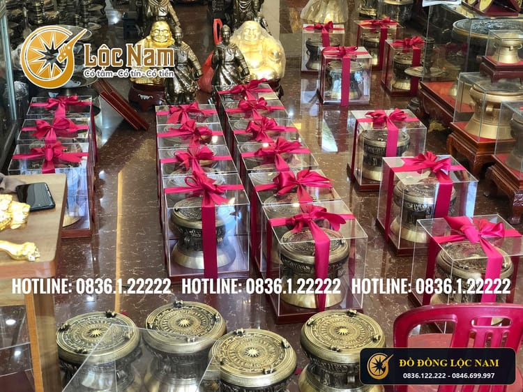 Trống Đồng Kich Thuoc 25 Qua Tang Cao Cap